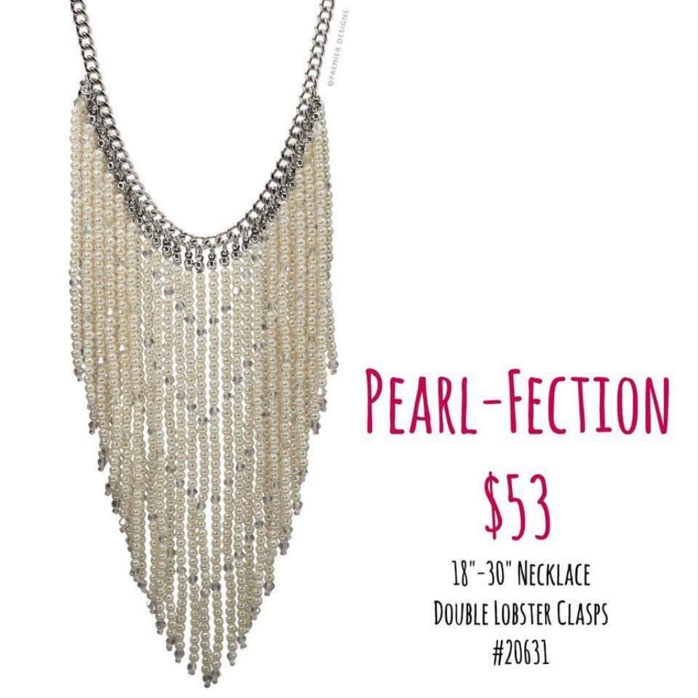 *SALE* Premier Designs "Pearl-fection" Necklace - Picture 4 of 4